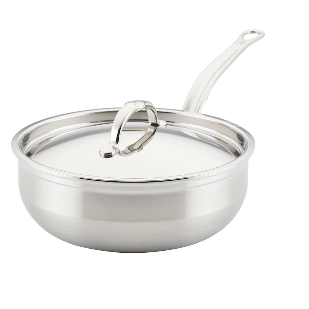 Meyer Hestan Professional Clad Stainless Steel Essential Pan, 3.5-Quart