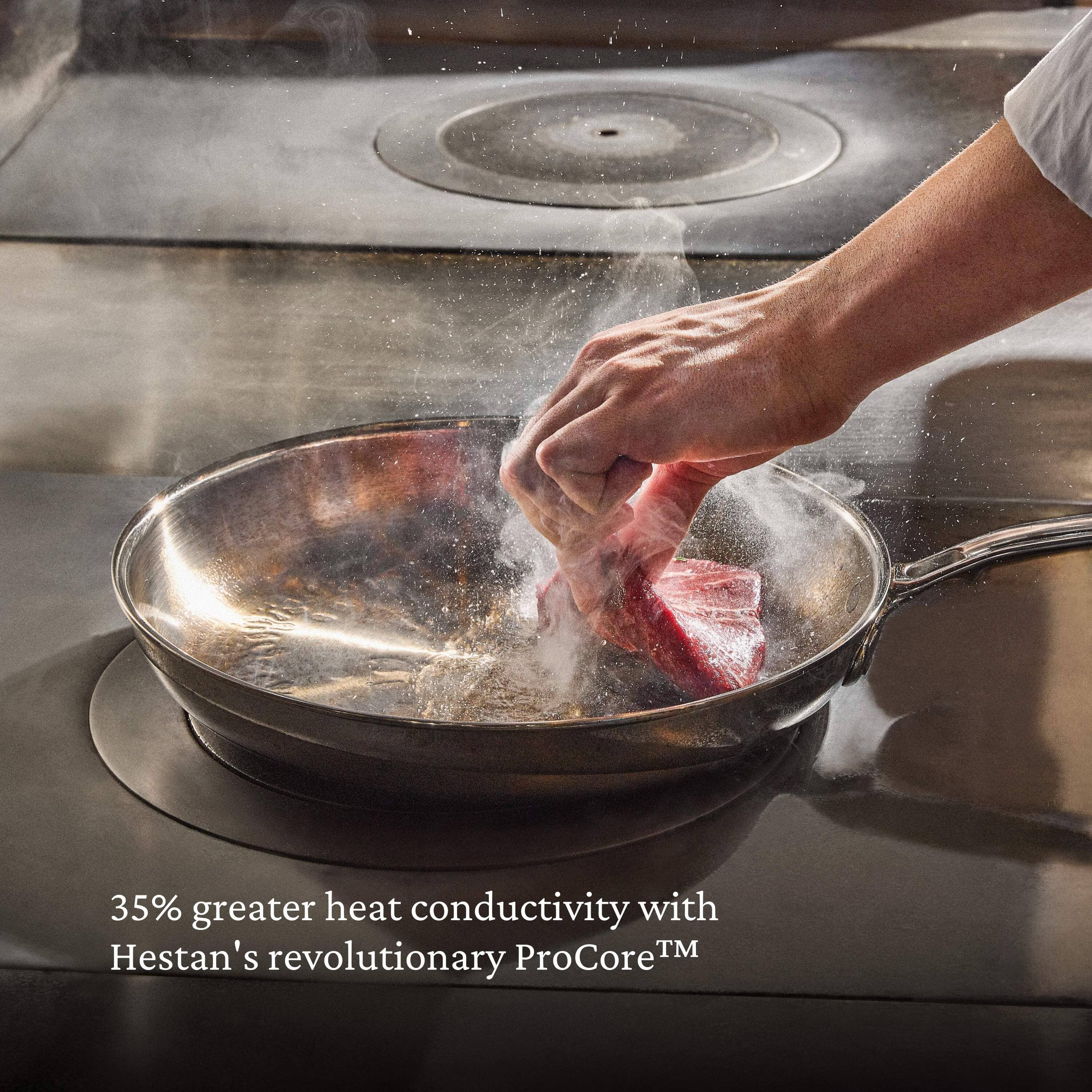 Meyer Hestan ProBond® Luxe 10-Piece Professional Clad Stainless Steel Cookware Set - Image 15
