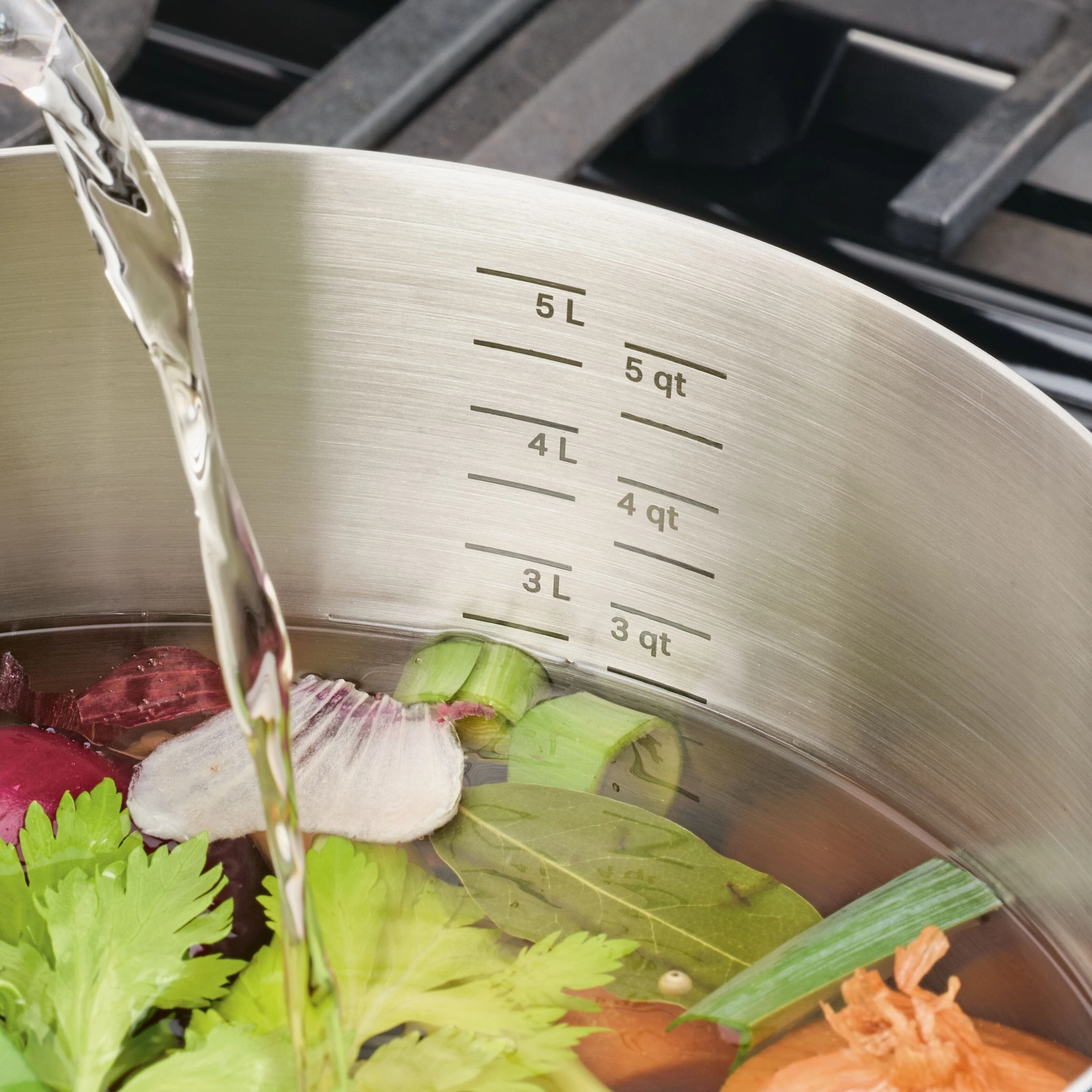 Meyer KitchenAid Stainless Steel 3-Ply Base 9-Piece Cookware Set - Image 4