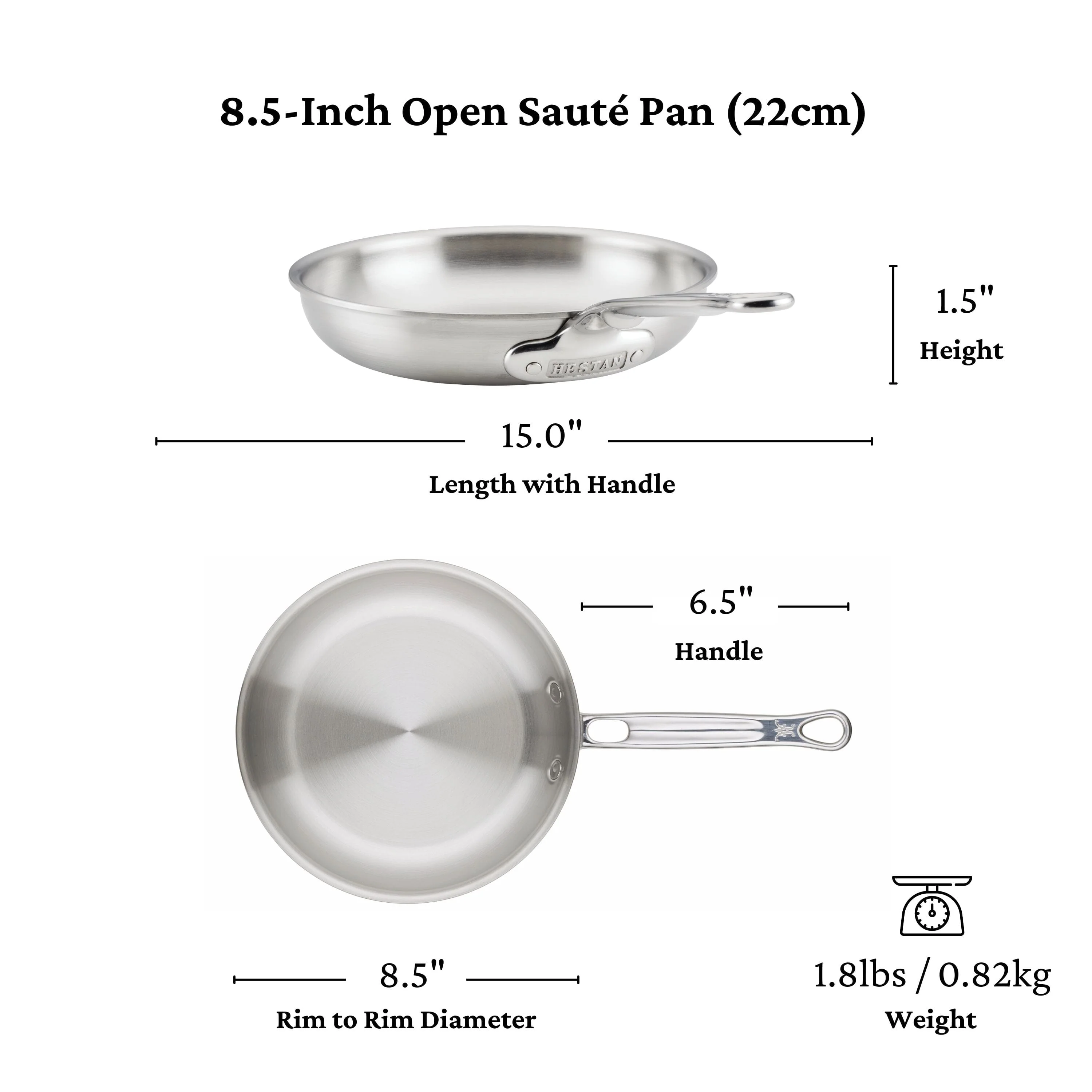 Meyer Hestan Thomas Keller Insignia Sauté Pans - Medium (11") - Image 14