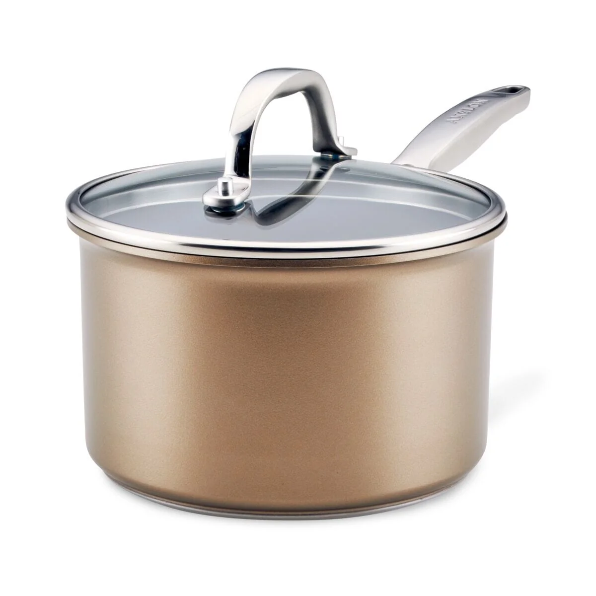 Meyer 3-Quart Anolon Ascend Hard Anodized Nonstick Saucepan with Lid