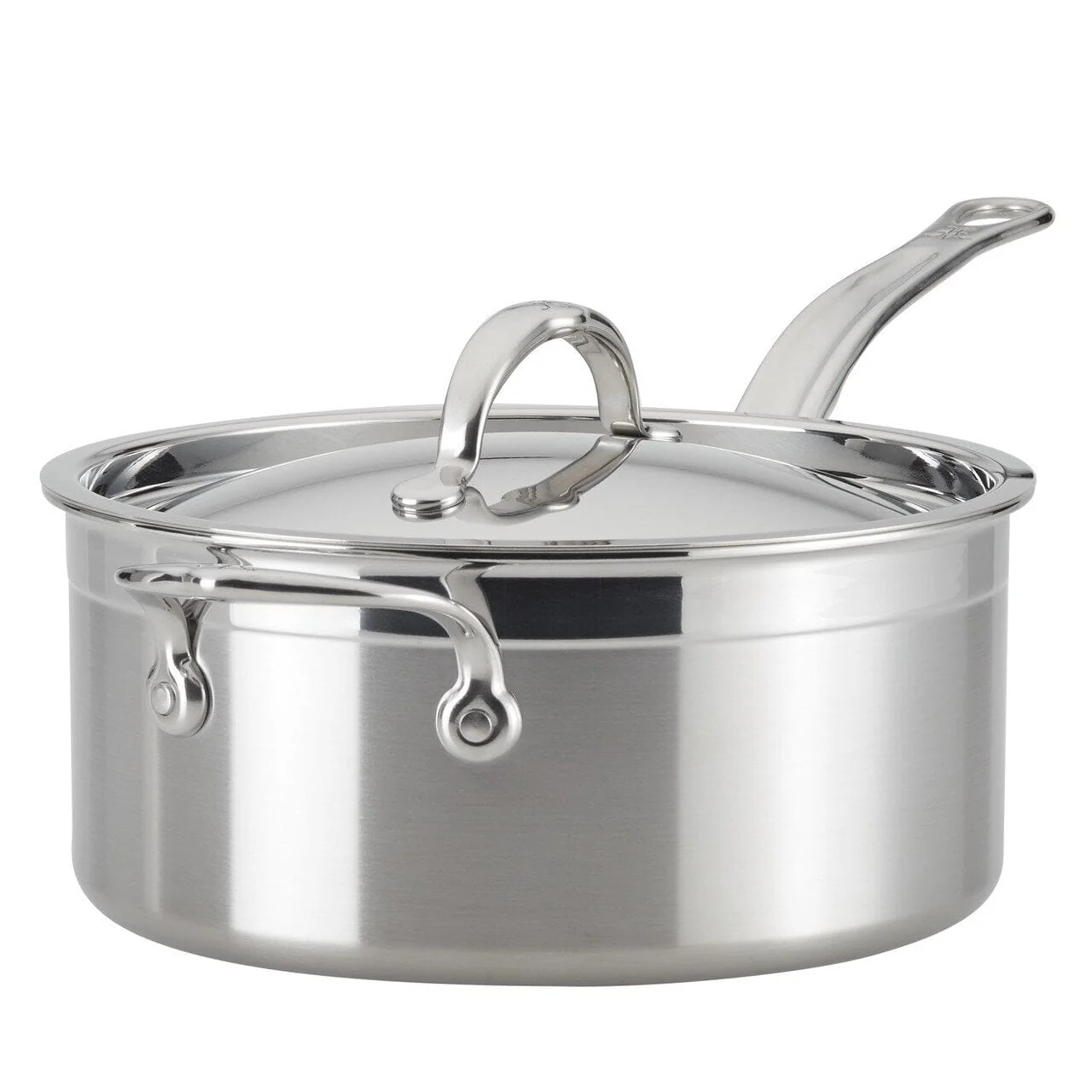 Meyer Hestan Professional Clad Stainless Steel Saucepans - Large (3-Quart)