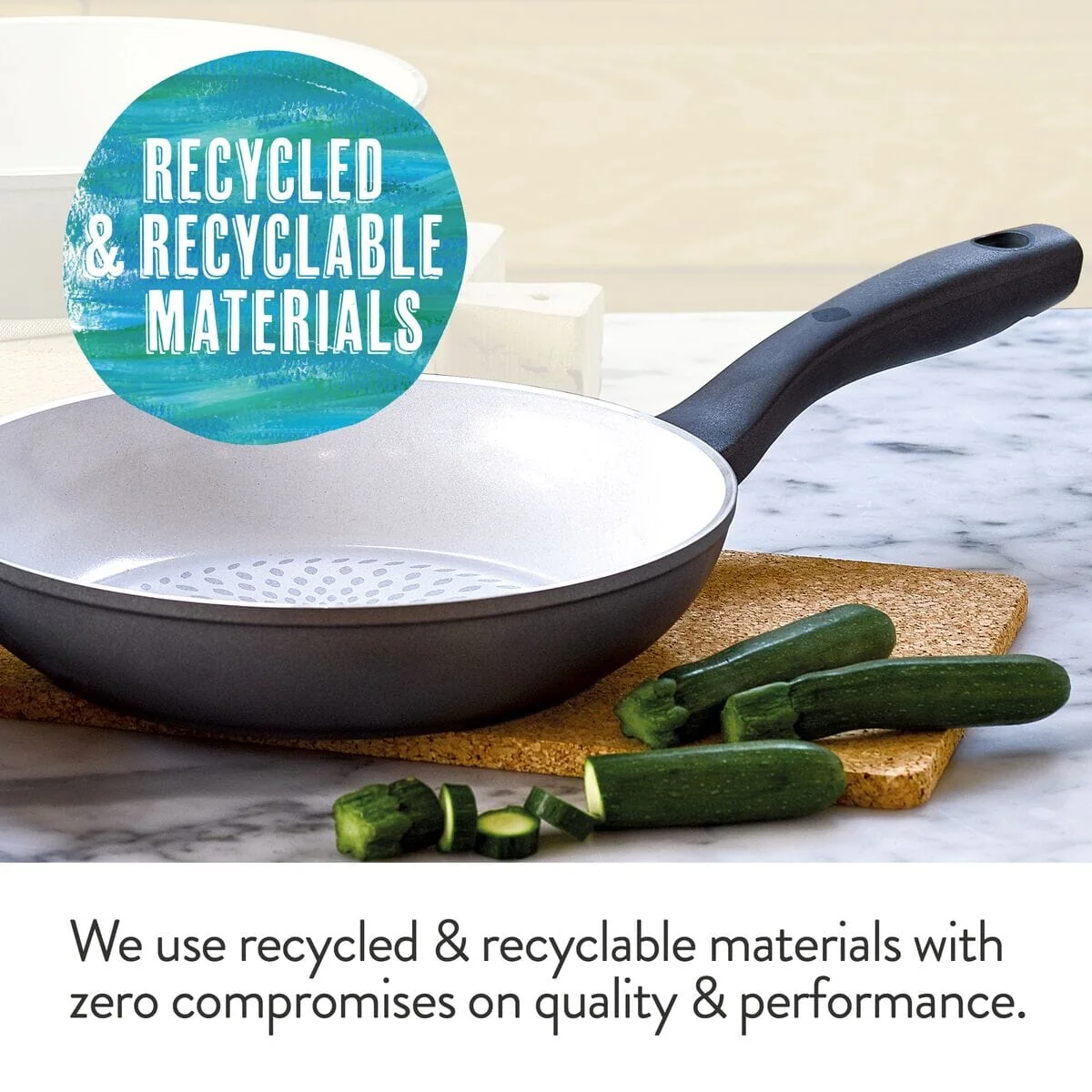 Meyer 20cm Earth Pan Ceramic Frying Pan - Image 4