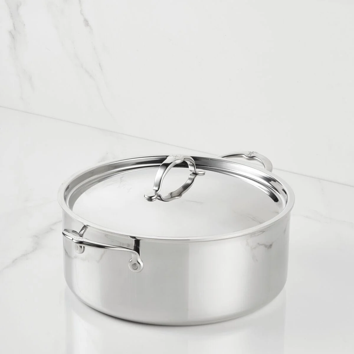 Meyer Hestan ProBond® Luxe 9-Quart Polished Professional Clad Stainless Steel Rondeau with Lid
