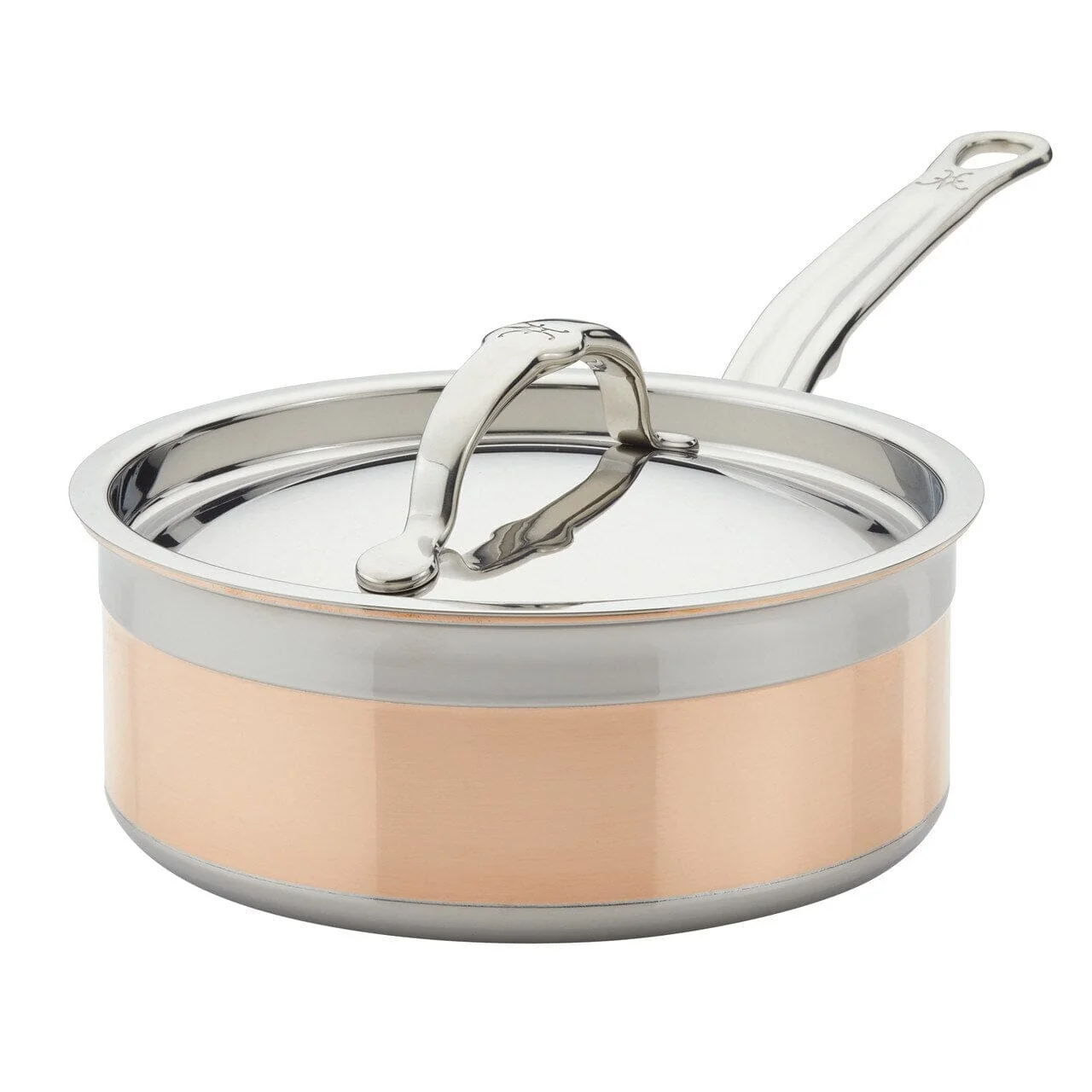 Meyer Hestan Induction Copper Saucepans - Medium (2-Quart)