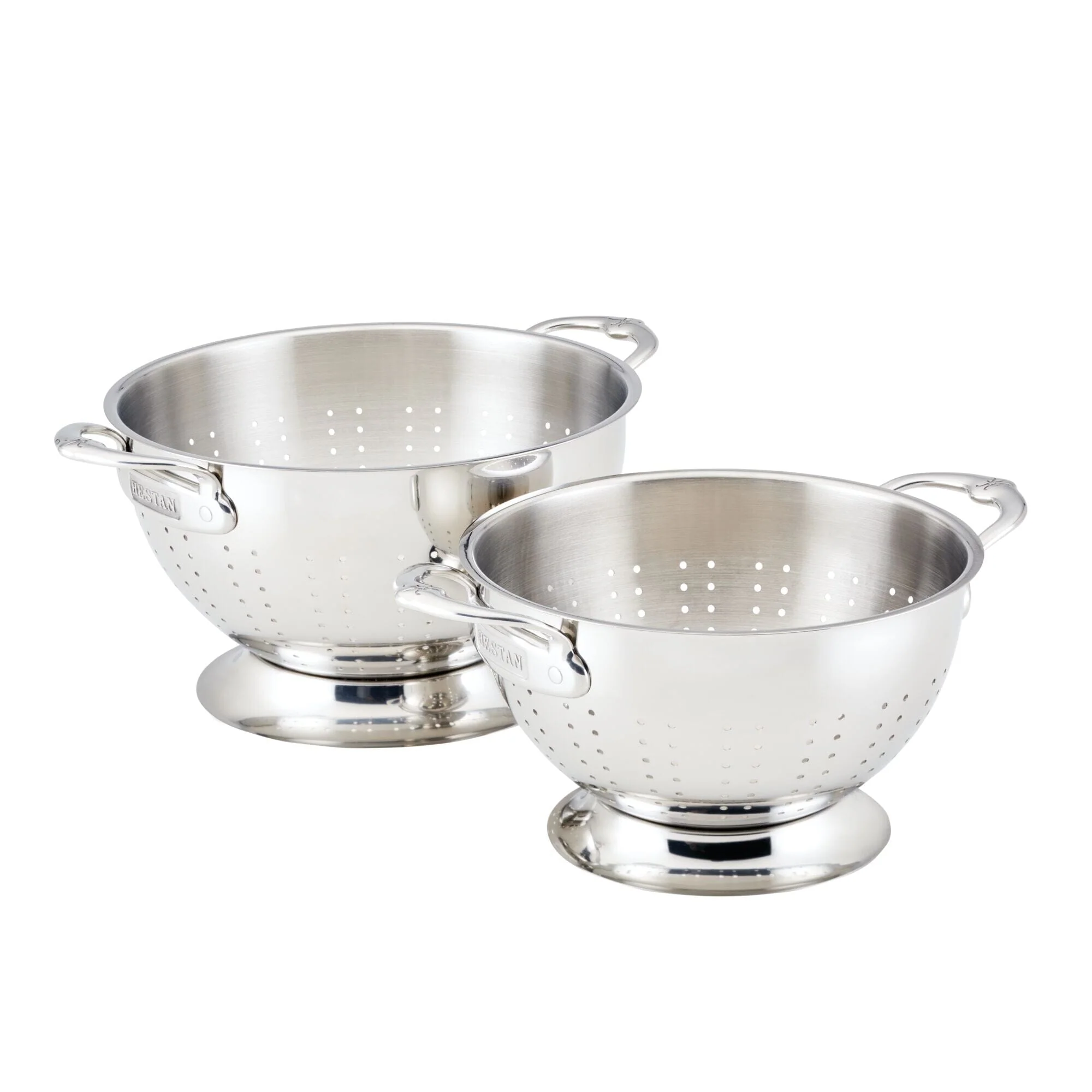 Meyer Hestan Provisions Stainless Steel Colander Set, 2-Piece, Stainless Steel