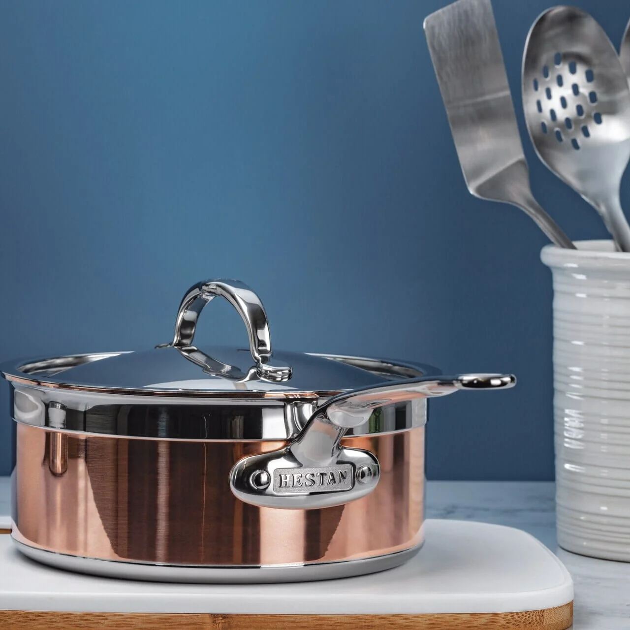 Meyer Hestan Induction Copper Saucepans - Medium (2-Quart) - Image 6