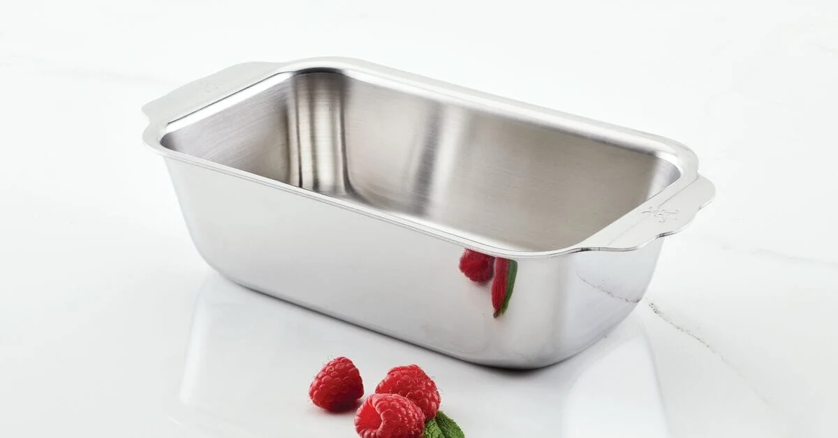 Meyer Hestan Provisions OvenBond Tri-ply Stainless Steel 1-Pound Loaf Pan - Image 3