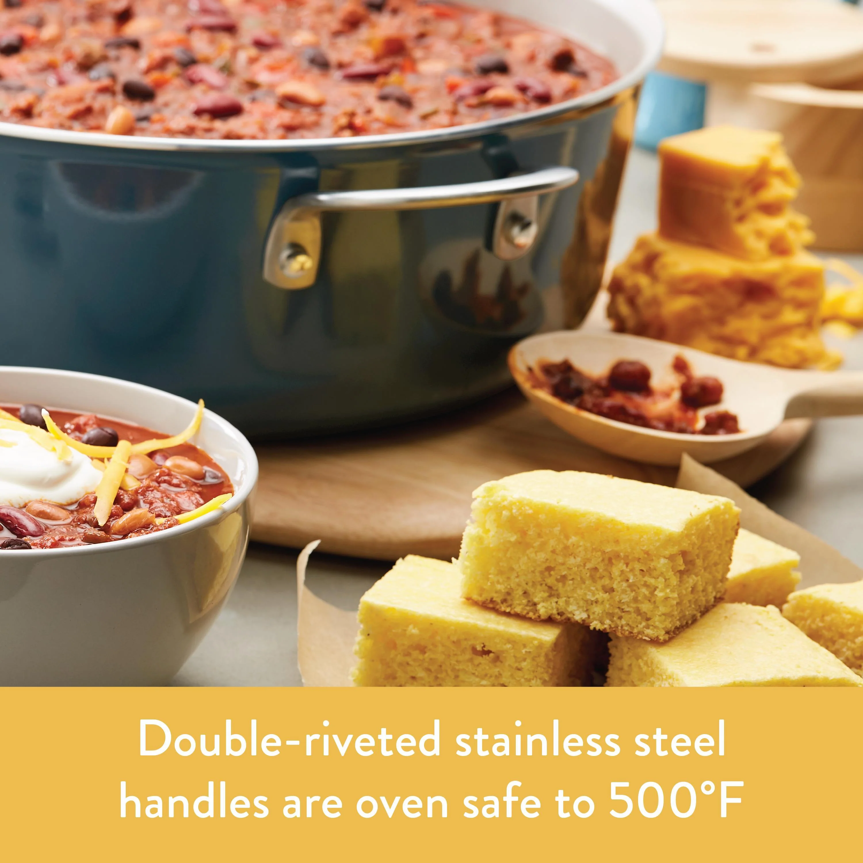 Meyer 12pc Ayesha Curry Cookware Set - Image 5