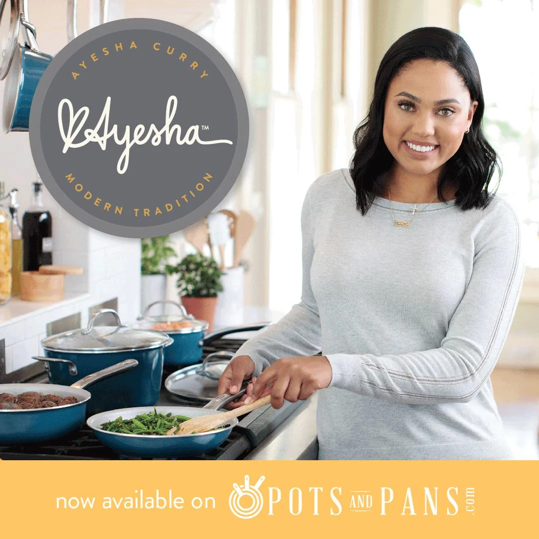 Meyer 12pc Ayesha Curry Cookware Set - Image 2