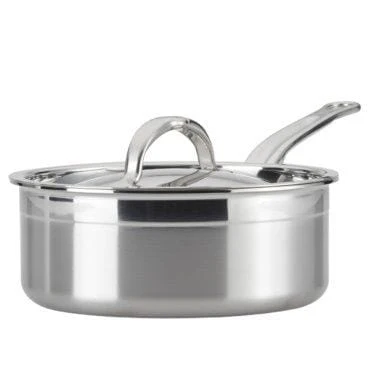 Meyer Hestan Professional Clad Stainless Steel Saucepans - Large (3-Quart) - Image 6