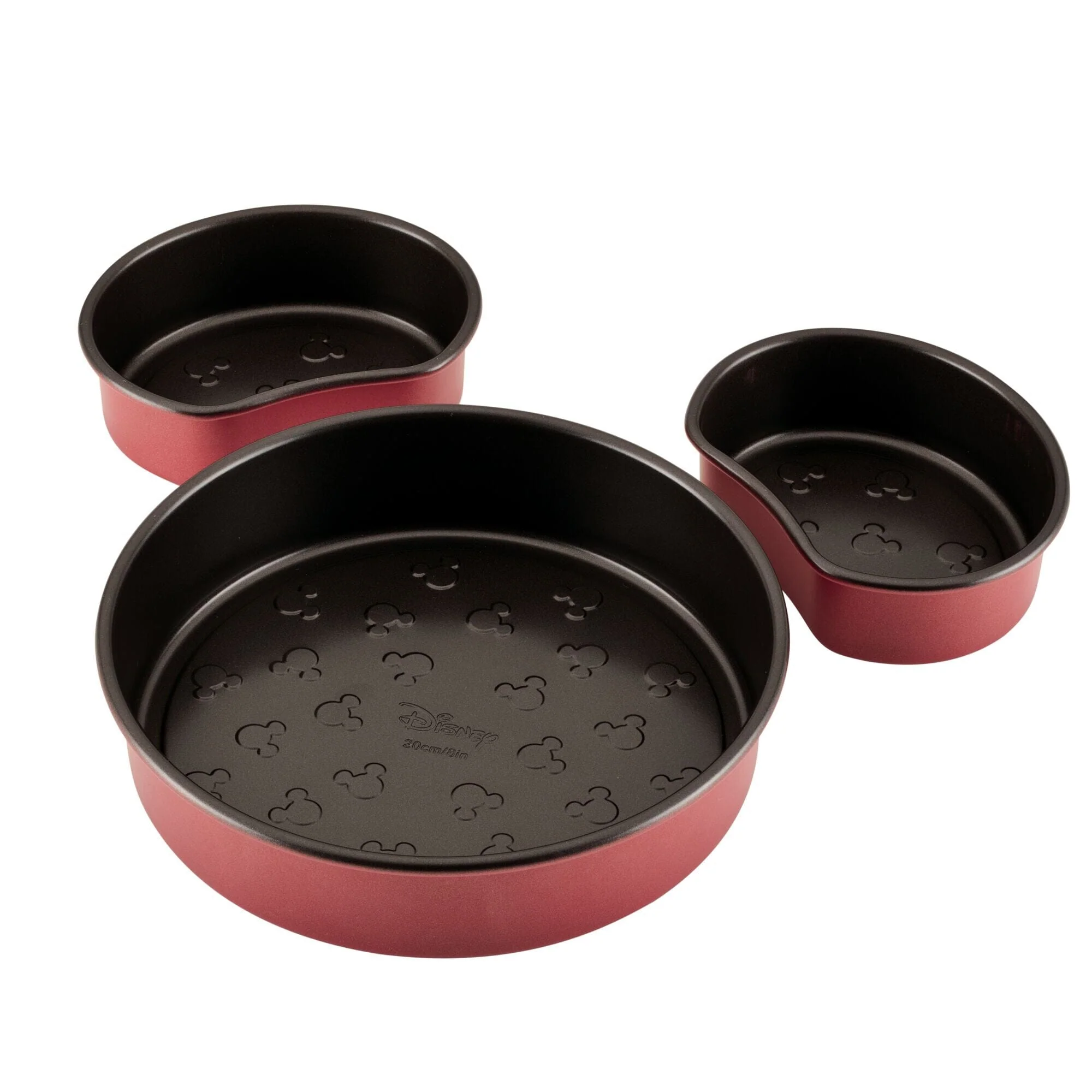 Meyer Disney Bake with Mickey: Non-Stick Mickey Head Cake Tins - 3 Piece