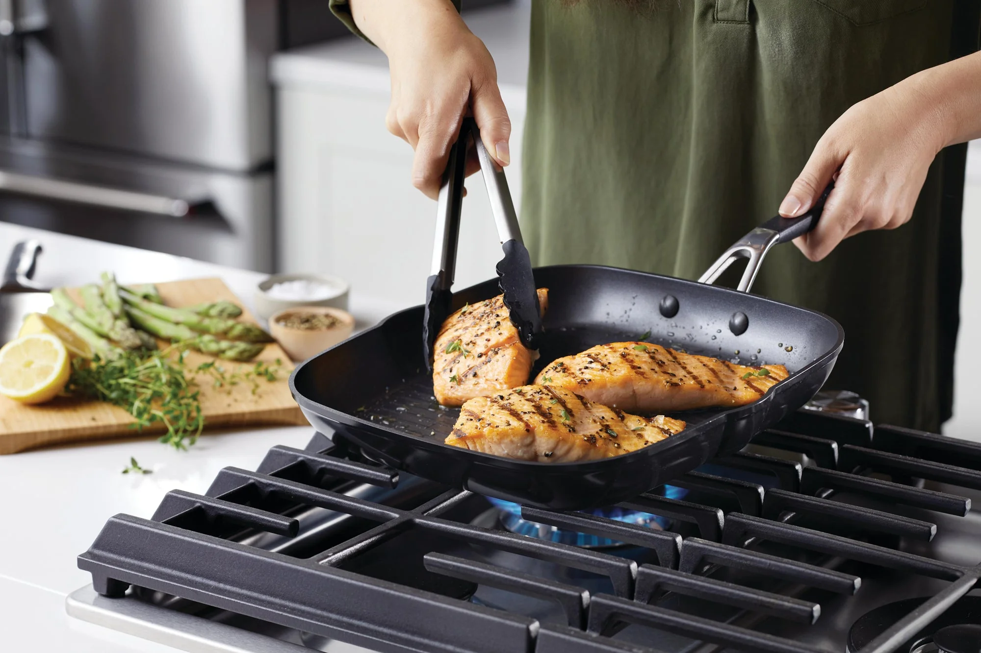 Meyer KitchenAid Hard Anodized Nonstick Cookware Set, 10-Piece, Onyx Black - Image 6