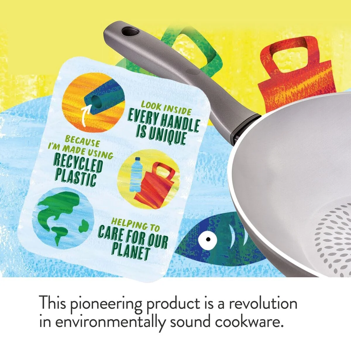 Meyer 20cm Earth Pan Ceramic Frying Pan - Image 5