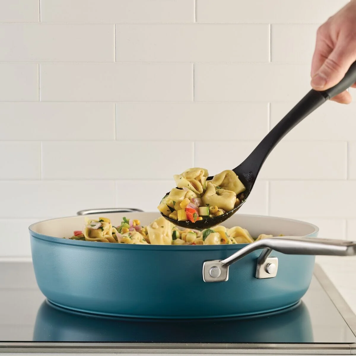 Meyer KitchenAid 11pc Hard Anodized Ceramic Induction Cookware Set - Image 7