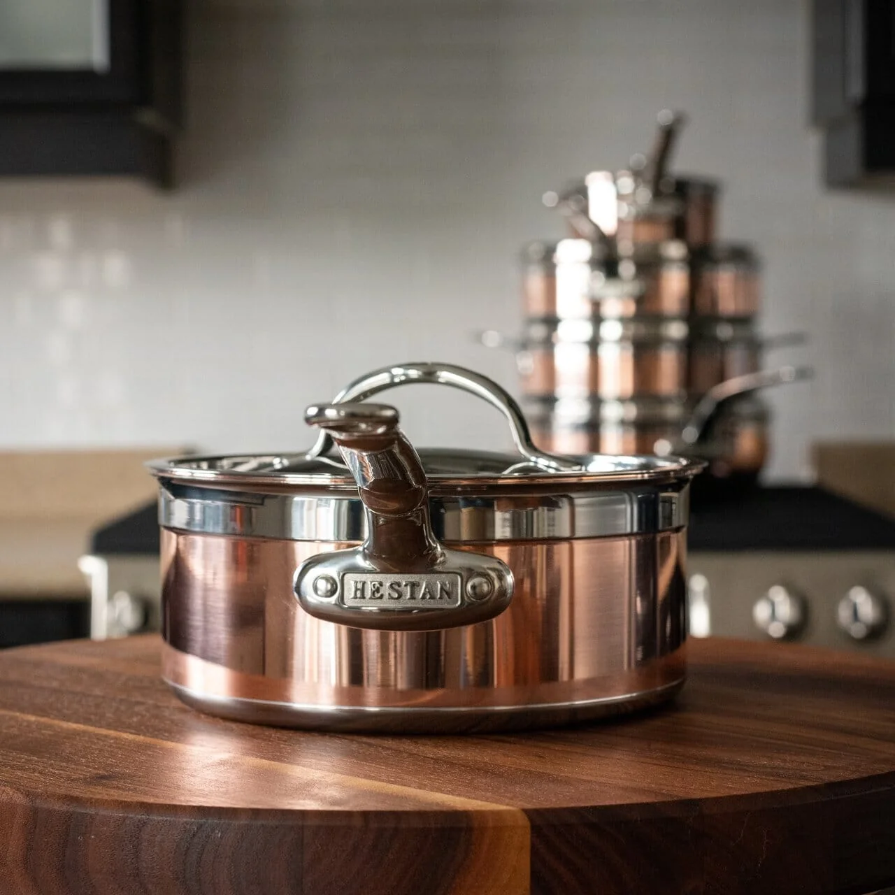 Meyer Hestan Induction Copper Saucepans - Medium (2-Quart) - Image 4
