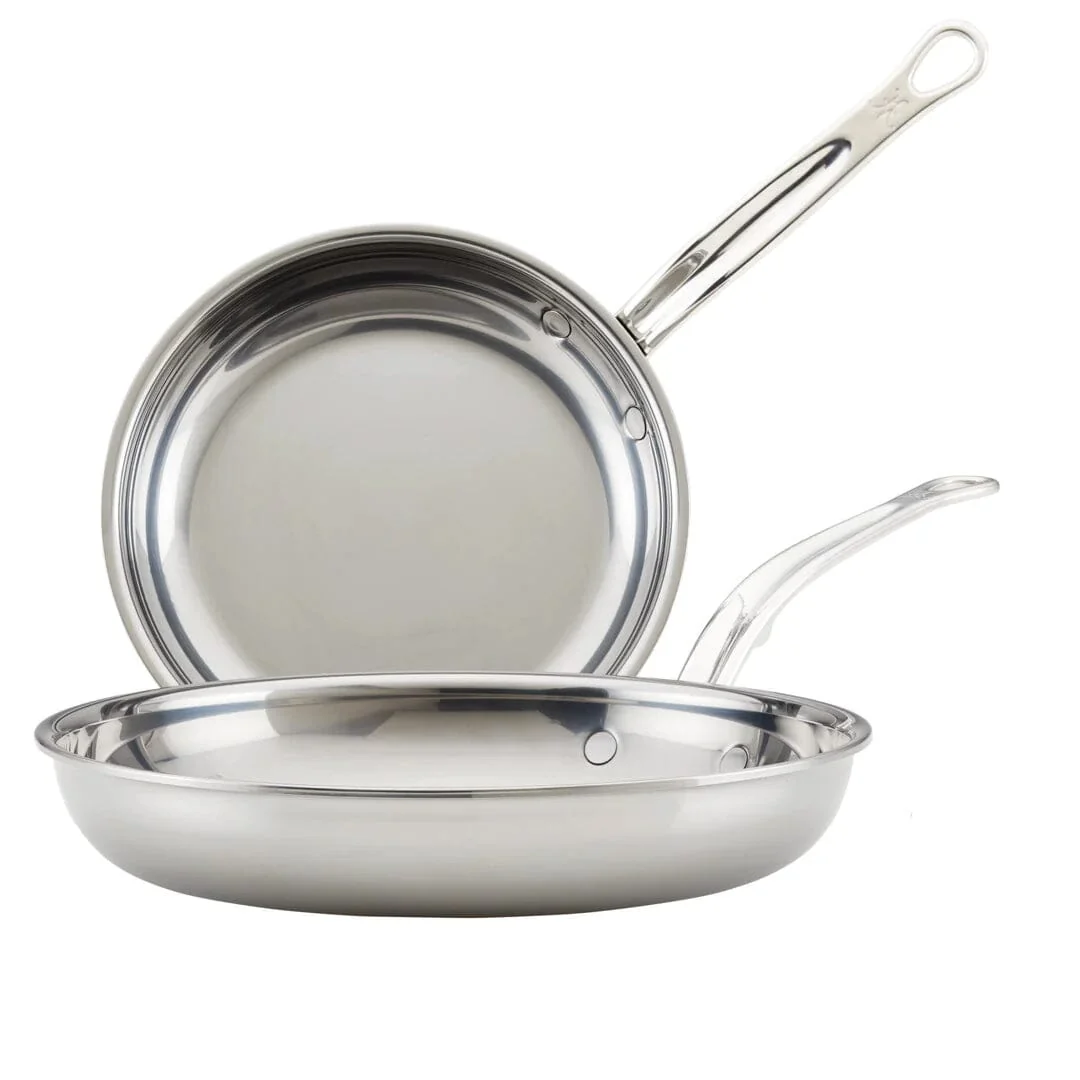 Meyer Hestan Nanobond 2-Piece Titanium Skillet Set 8.5" & 11"