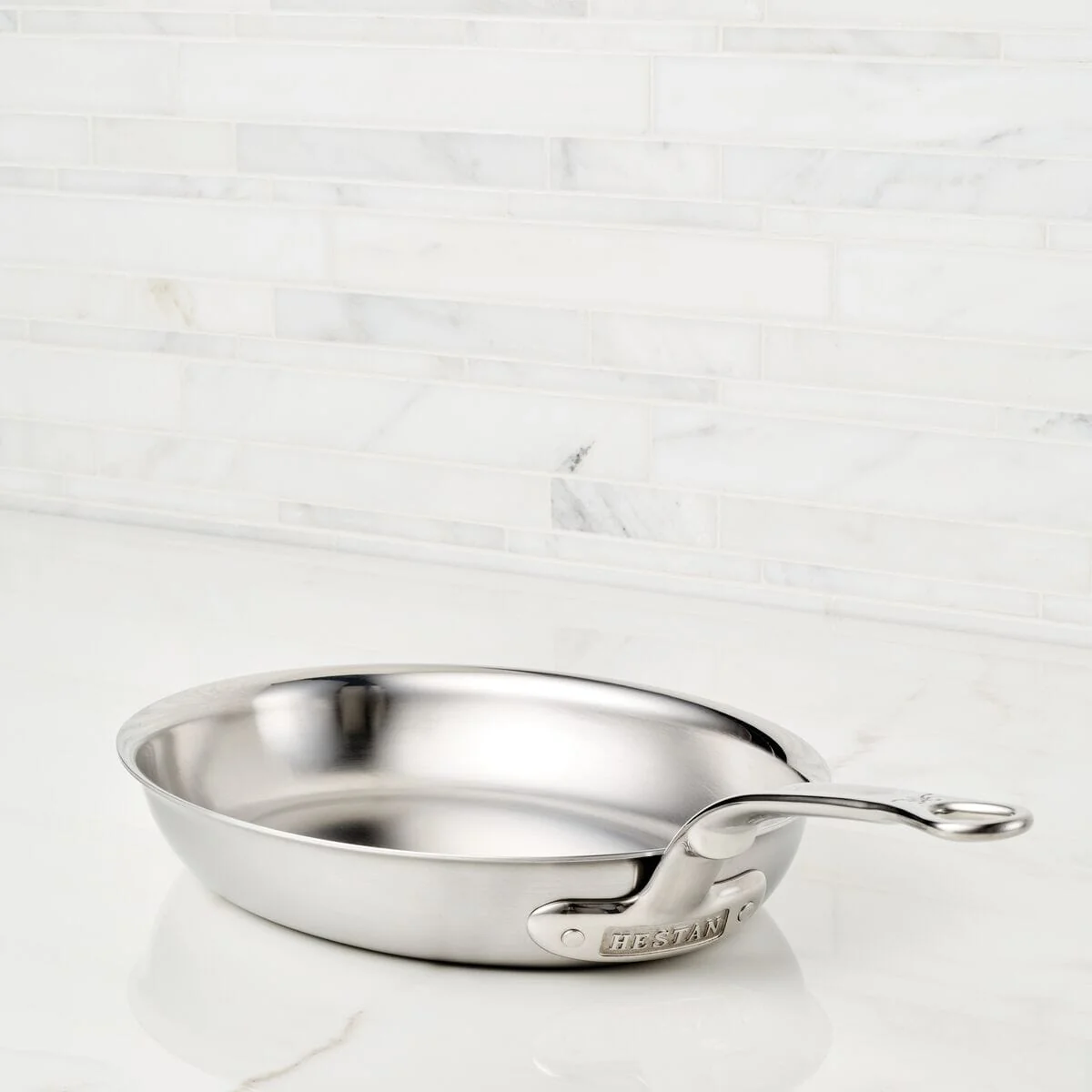 Meyer Hestan Provisions Stainless Steel Oval Fish Pan 12.5" x 9"