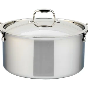 Meyer SuperSteel Tri-Ply Clad Stainless Steel 9L Dutch Oven with cover, Made in Canada
