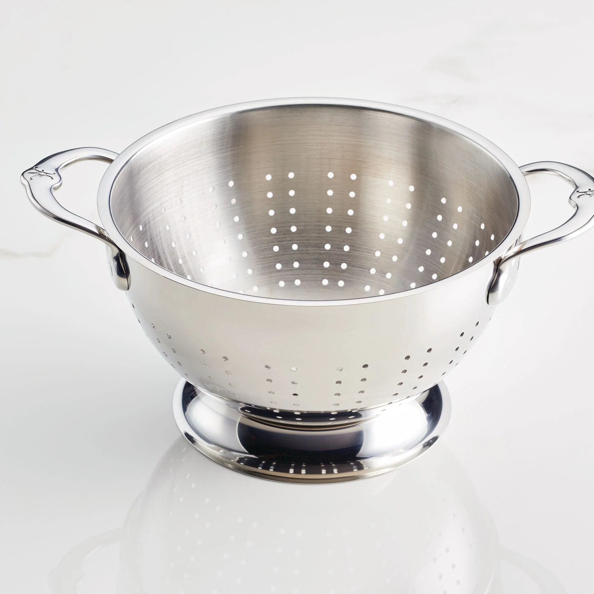 Meyer Hestan Provisions Stainless Steel Colander, 3-Quart, Stainless Steel