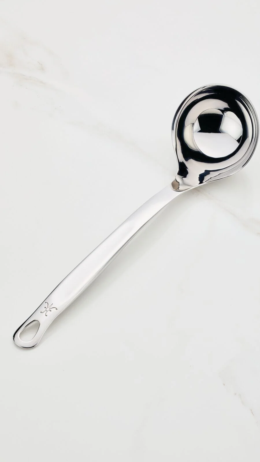 Meyer Hestan Provisions 5oz Stainless Steel Slotted Ladle Utensil - Image 3