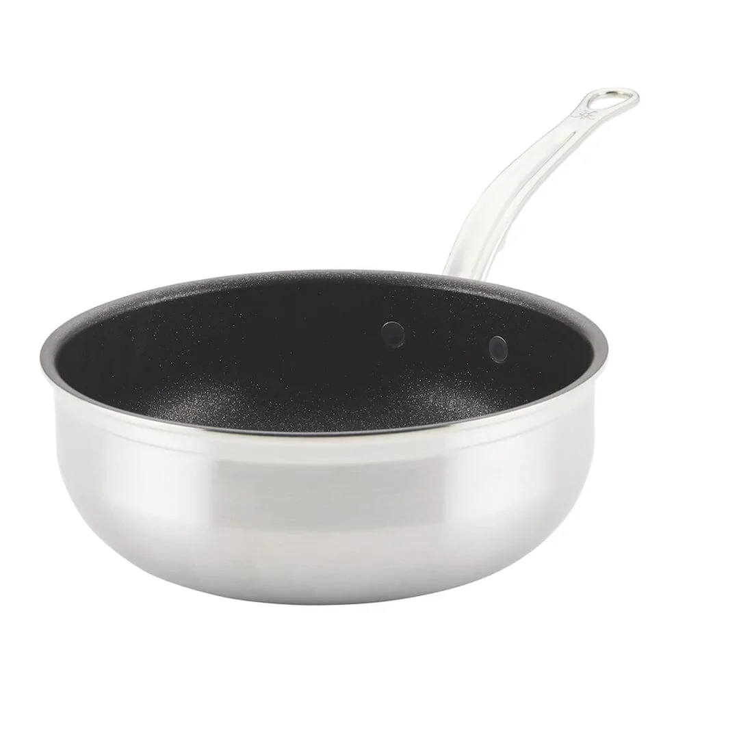 Meyer Hestan Professional Clad Stainless Steel TITUMTM Nonstick Essential Pan, 3.5-Quart